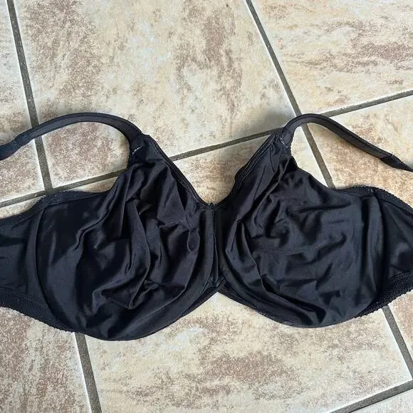 Wacoal Awareness Underwire Bra 85567 Black‎ Size 36 H Bundle Lot of 2